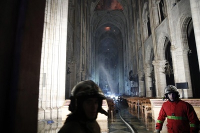 Як виглядає Собор Паризької Богоматері після масштабної пожежі – фото