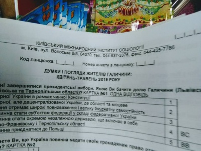 СБУ зацікавилася соцопитуванням щодо відокремлення Галичини