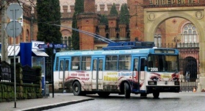 У Чернівцях тролейбуси на Великдень почнуть їздити з п’ятої ранку