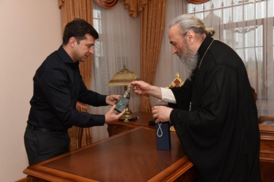 Зеленський провів зустрічі з митрополитом Онуфрієм та патріархом Філаретом