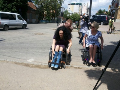 У Чернівцях презентували оновлену мапу доступності