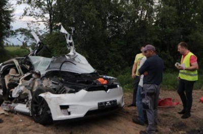 В Україні сталася перша смертельна ДТП за участю електрокара Tesla