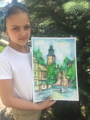 11-річна чернівчанка виборола срібло на міжнародному художньому конкурсі