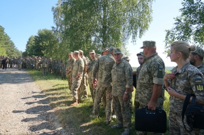 На Буковині проходять навчання офіцери територіальної оборони