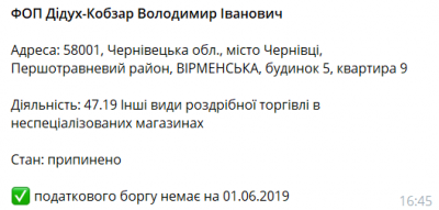 Кандидат у нардепи з Чернівців обдурив ЦВК, поліція відкрила провадження