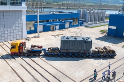 На Дністровську ГАЕС прибув надпотужний трансформатор