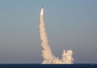 Росія провела навчальні запуски балістичних ракет із підводних човнів