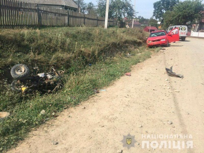 На Буковині п’яний водій збив на смерть 8-річного хлопчика, який катався на квадроциклі