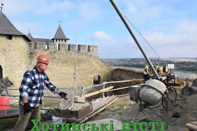 У Хотинській фортеці розпочали реставрацію – фото