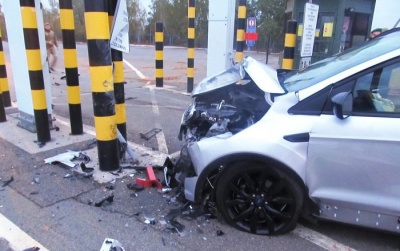 На Чернігівщині п’яний чоловік на авто намагався прорватися через кордон