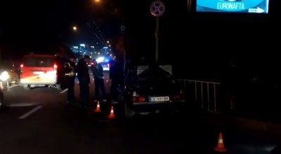 У Чернівцях квадроцикл врізався у таксі, постраждав неповнолітній хлопець