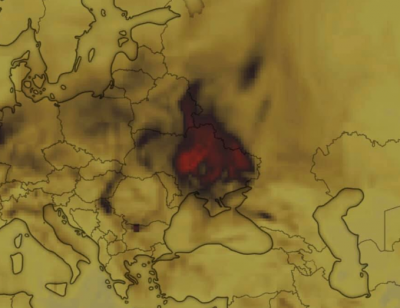 Над Україною зафіксували аномально високий рівень чадного газу