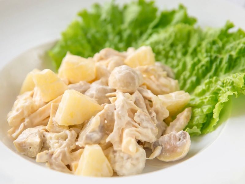 Салат из курицы по-гречески рецепт – Греческая кухня: Салаты. «Еда»
