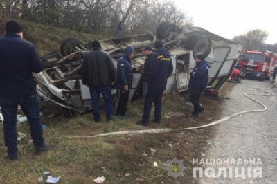 Кількість постраждалих внаслідок перекидання рейсового автобуса під Кам'янцем-Подільським збільшилася