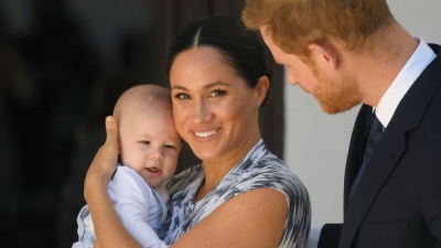 Меган Маркл і принц Гаррі показали рідкісне фото 6-місячного сина