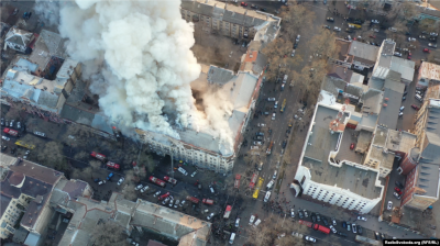 Кількість загиблих під час пожежі в Одесі зросла до 5 осіб – ДСНС