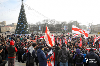 Це окупація: білоруси вийшли на протест проти приєднання до Росії – фото