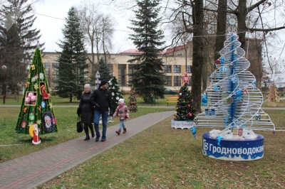 У Білорусі до Нового року зробили ялинки з ковбаси і пляшок: курйозні фото