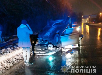 ДТП біля Калинки: авто перекинулося, бо водій був п’яний