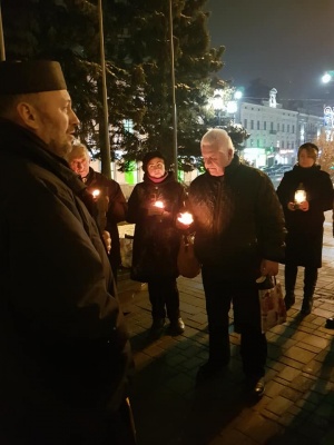 У Чернівцях небайдужі жителі вшанували пам’ять загиблих бійців АТО