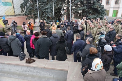 У Чернівцях вшанували пам'ять загиблих "кіборгів" - фото