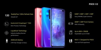 Суббренд Xiaomi презентував смартфон Poco Х2