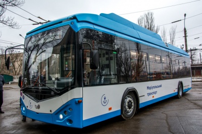 Маріуполь отримав перший з 72-х тролейбусів за гроші ЄБРР