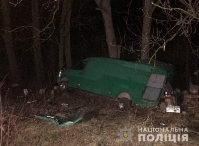 На Буковині жінка не впоралася з керуванням та з'їхала в кювет, потерпілих госпіталізували