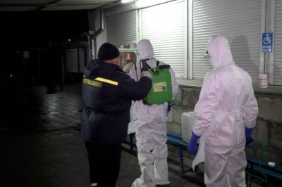 На Буковині дезінфікували автовокзали та автостанції