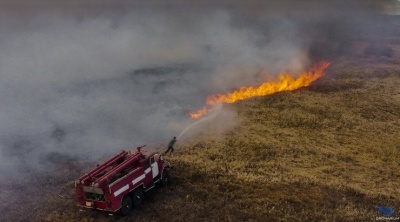 У Чорнобильській зоні у лісах пожежі тривають дев’ятий день - фото