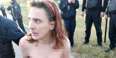 У Харкові затримали голу жінку з ножем та відрізаною головою у пакеті