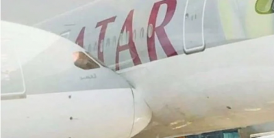 Через сильний шторм у аеропорту Катару зіткнулися два літаки