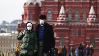 В Росії за добу на коронавірус захворіли понад 10,5 тис. осіб