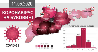 Як поширюється COVID: скільки випадків хвороби у кожному селі та місті Буковини