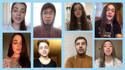 Ода до радості: студенти ЧНУ виконали онлайн українську версію Гімну ЄС