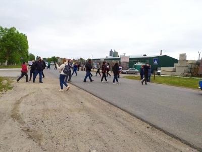 У Новодністровську знову перекрили дорогу через новий перспективний план Чернівецької області