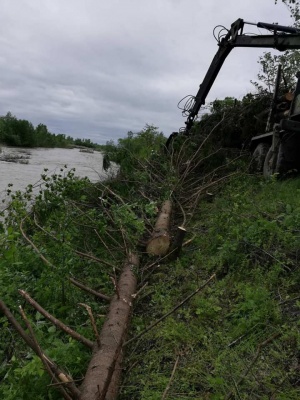 У селі на Буковині через дощі руйнується дамба - фото