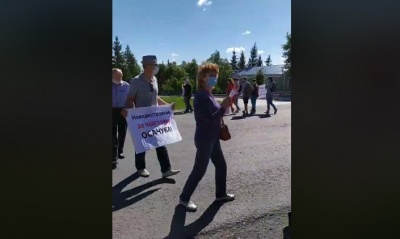 Черговий протест у Новодністровську: місцеві жителі перекрили дорогу до ГАЕС - відео