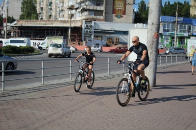 Рекорд на «роверах»: у Чернівцях підрахували велосипедистів