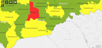 Мапу зонування знову оновили: Чернівці віднесли до "зеленої зони"