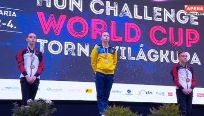 Етап Кубка світу в Угорщині: українські гімнасти вибороли шість медалей