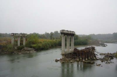 Стало відомо, коли завершать будівництво моста у Маршинцях