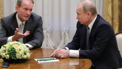 Нацрада перевірить телеканали за трансляцію зустрічі Медведчука і Путіна