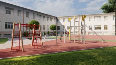 «Це для наших діток»: двір школи у Чернівцях потребує ремонту