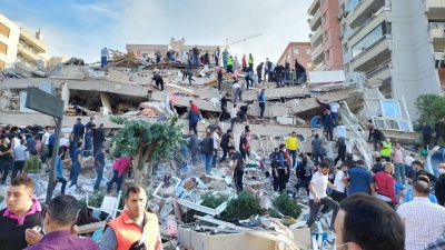 Землетрус у Туреччині. Кількість загиблих у Ізмірі збільшилася до 62 осіб