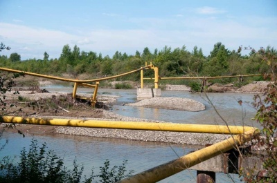 Уряд виділив Буковині 9 млн грн на ремонт газопроводу, який пошкодила повінь влітку цього року