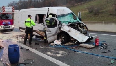 У Словаччині мікроавтобус з українцями потрапив у ДТП. Одна людина загинула