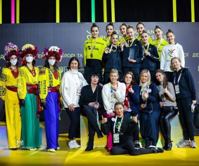 Чемпіонат Європи з художньої гімнастики. Збірна України завоювала "золото" і "бронзу"