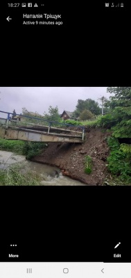 «Коли його відремонтують?»: мережу шокували фото аварійного моста в буковинських Карпатах