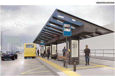 На Калинівському ринку планують збудувати сучасні зупинки громадського транспорту